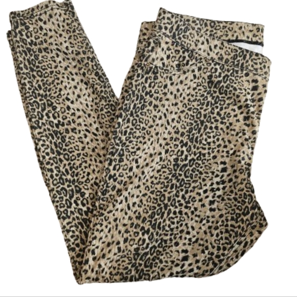 Source Unknown Denim - Animal Print Stretch Skinny Jeans
